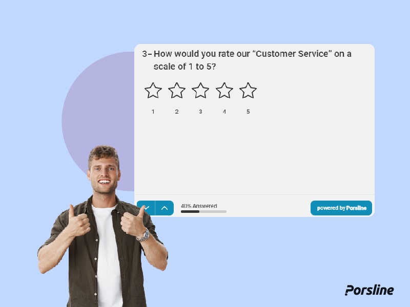 rating question in online survey