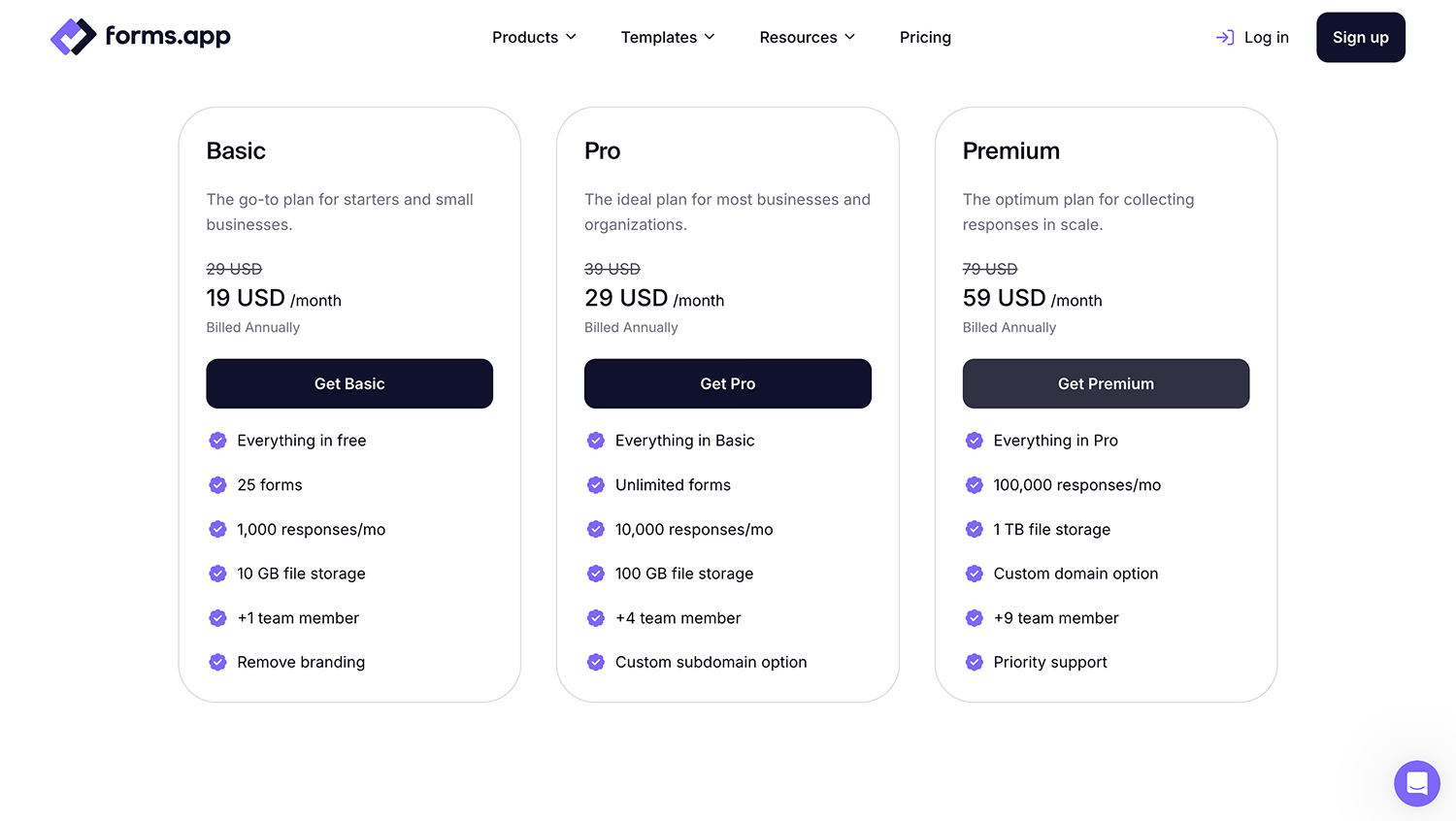 forms.app price